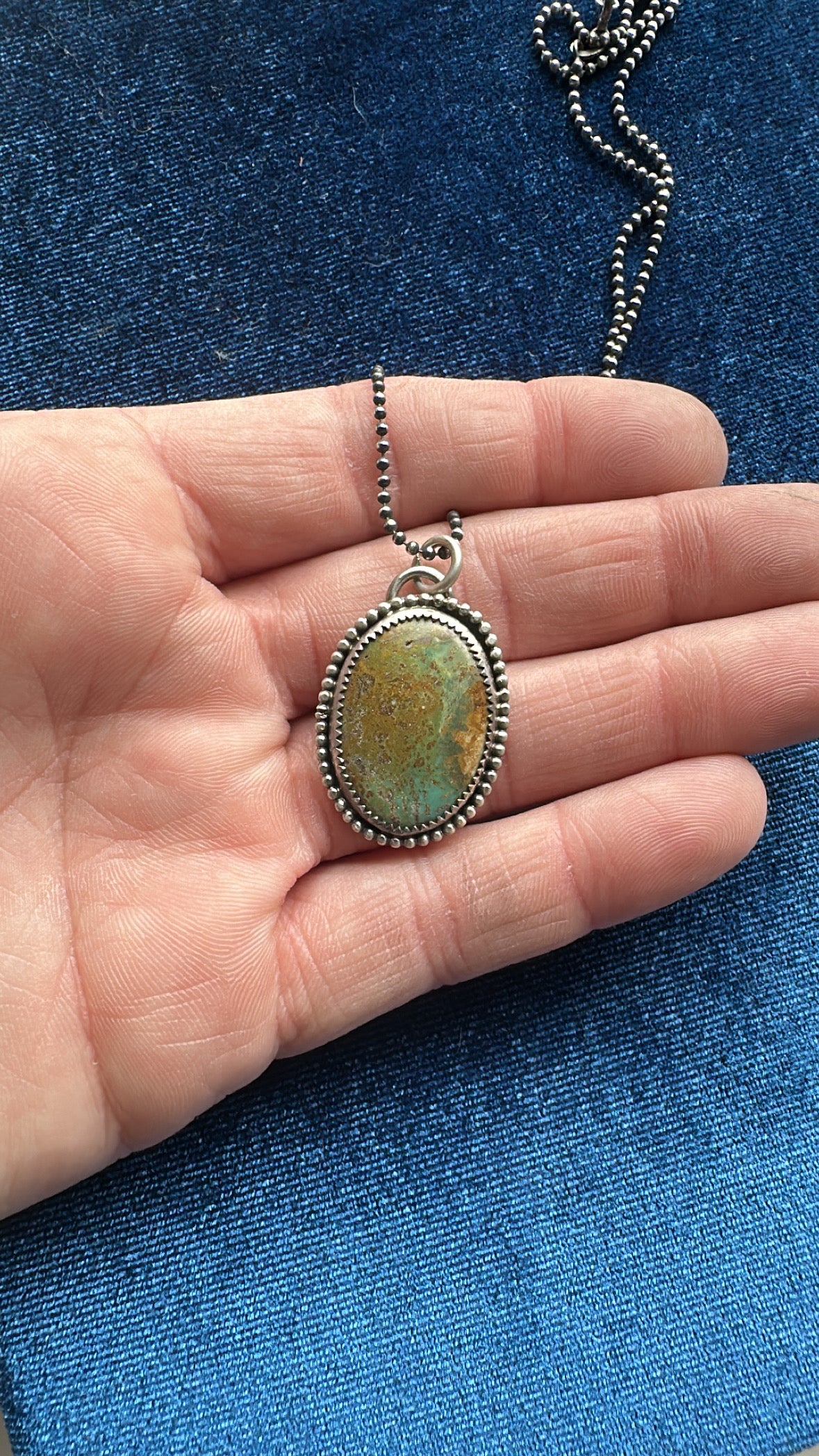 Daredevil Necklace // Turquoise Necklace // Heavy Metal