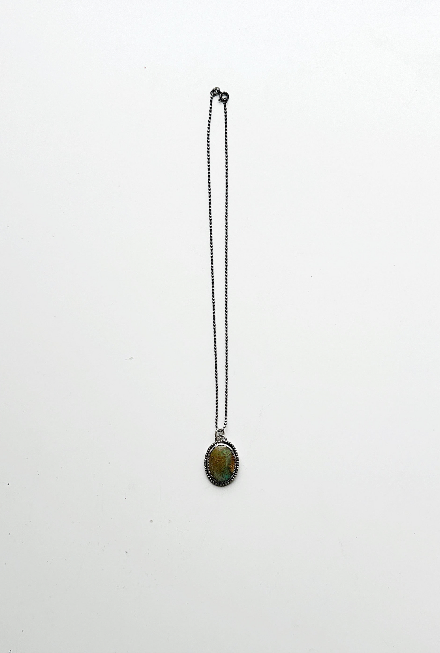 Daredevil Necklace // Turquoise Necklace // Heavy Metal