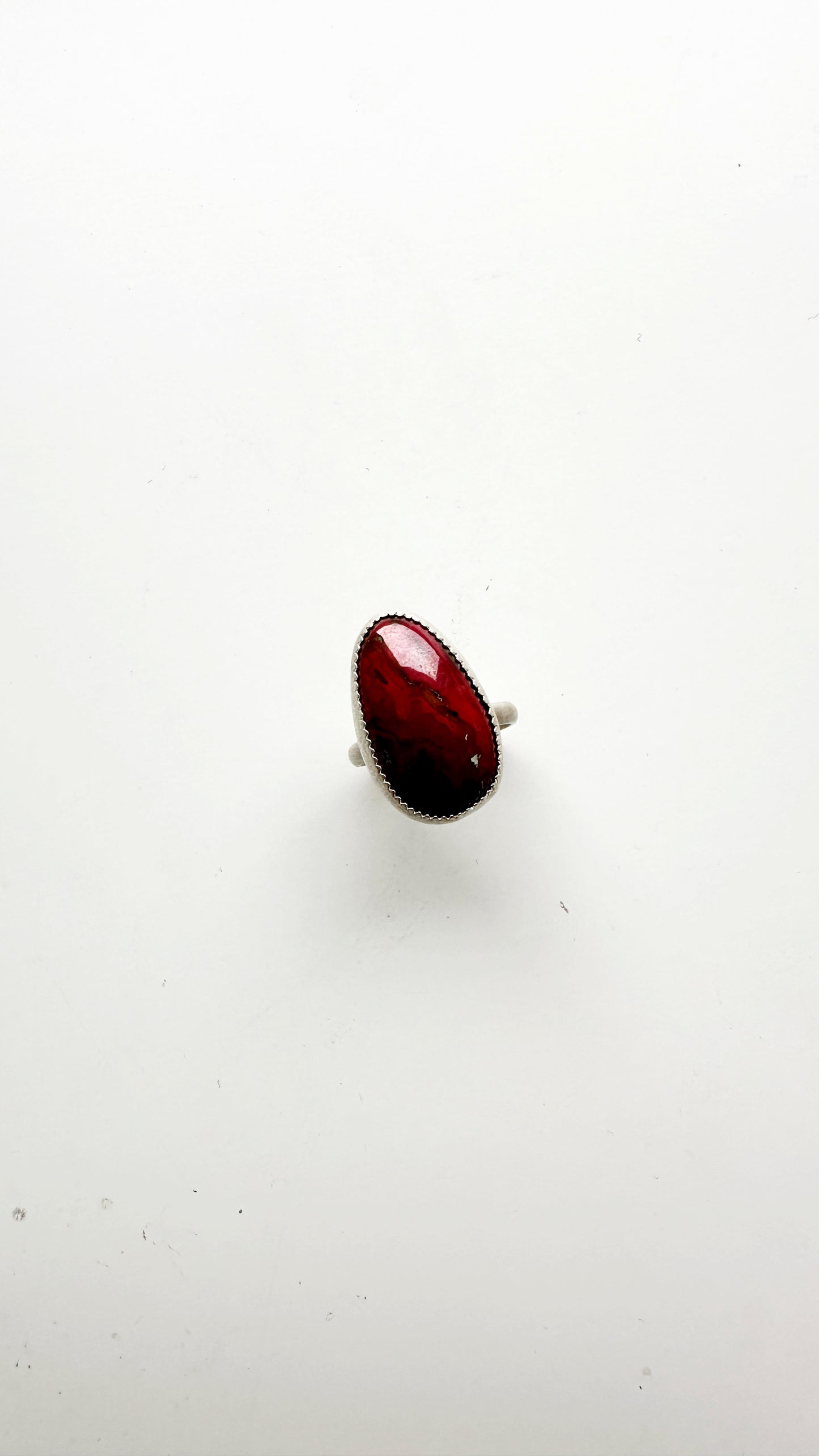 Cherry Bomb // Sonora Sunset Ring - Size 8.75 // Heavy Metal