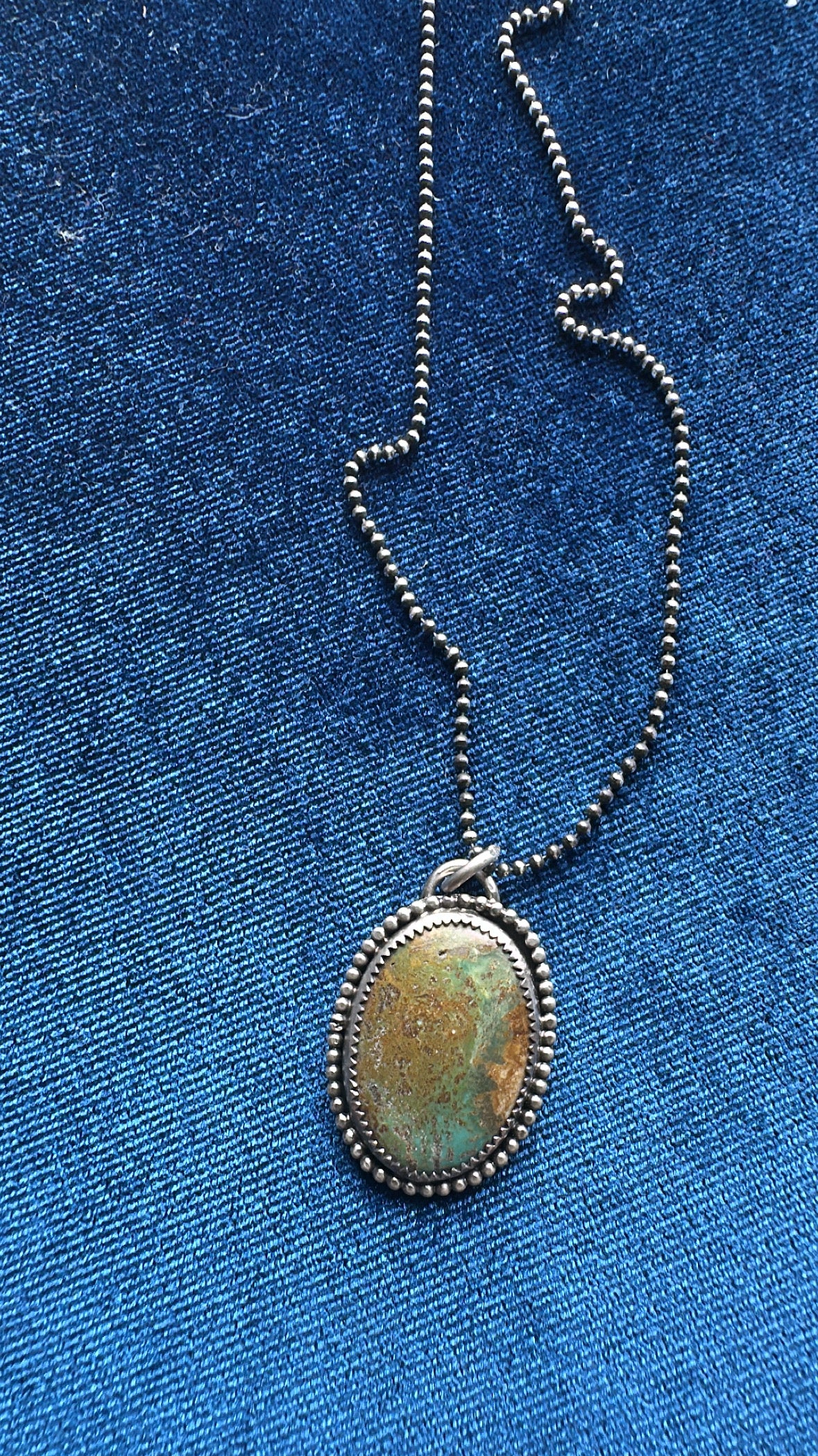 Daredevil Necklace // Turquoise Necklace // Heavy Metal