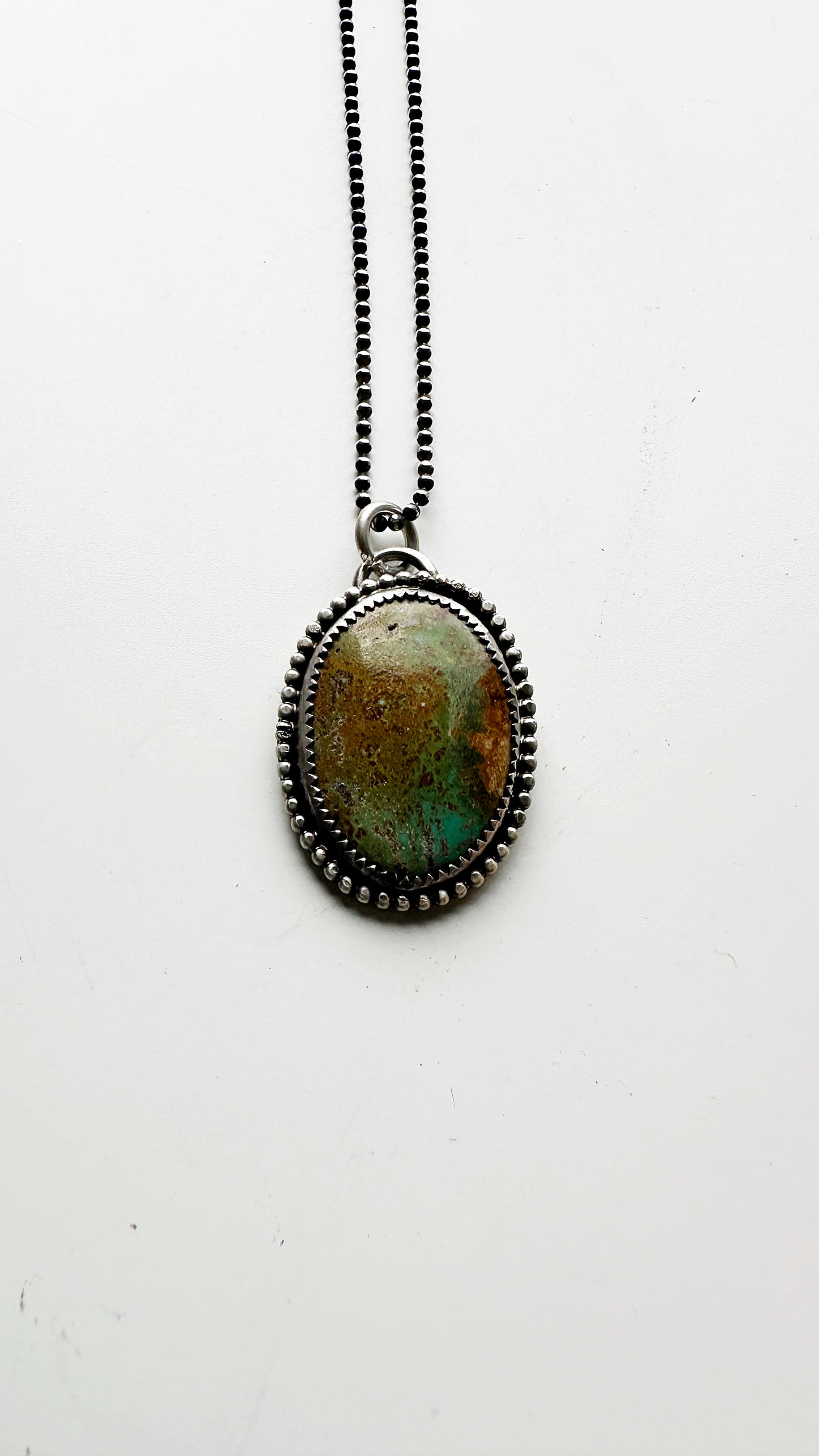 Daredevil Necklace // Turquoise Necklace // Heavy Metal