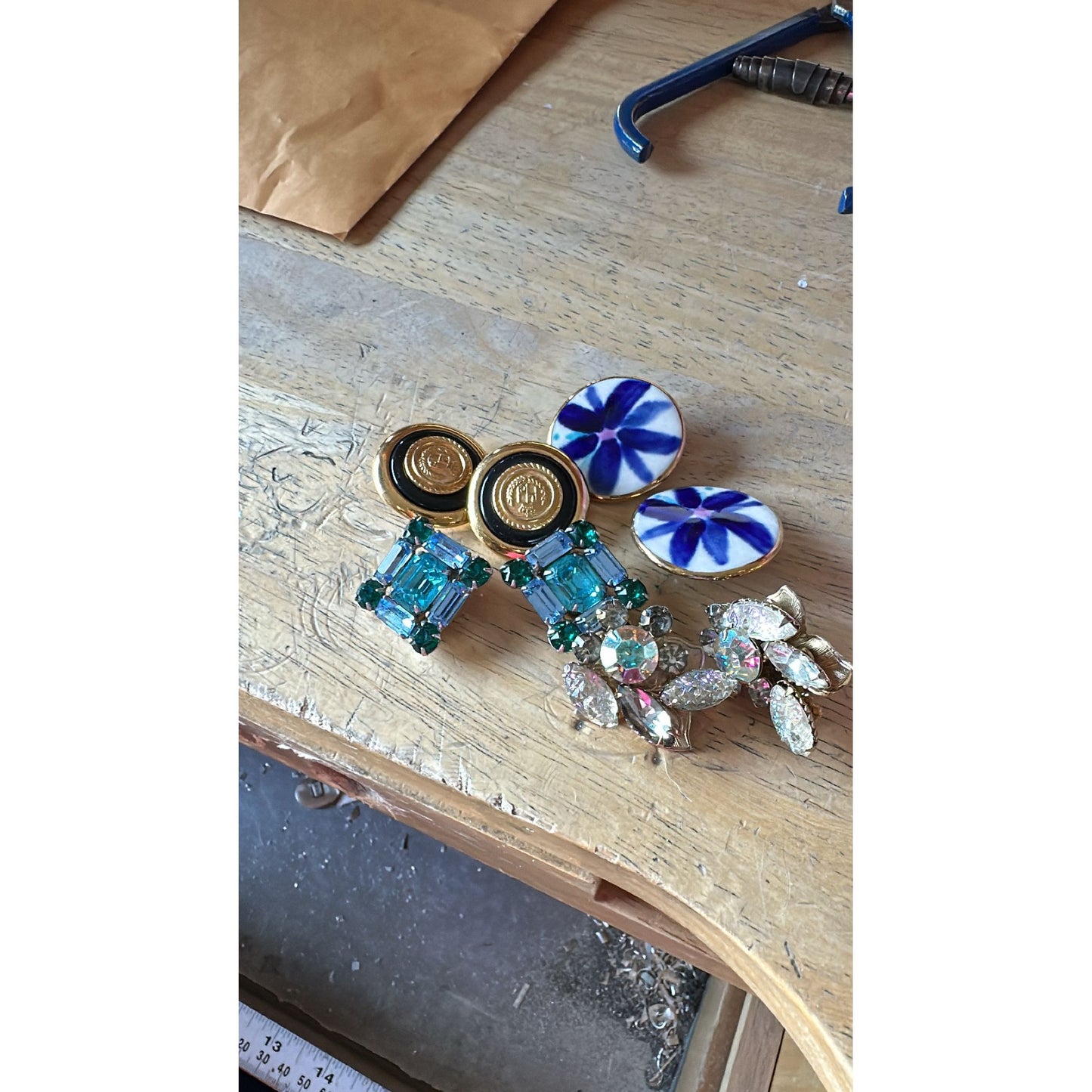 Silver Springs | Aurora Borealis Vintage Rhinestone Statement Ring