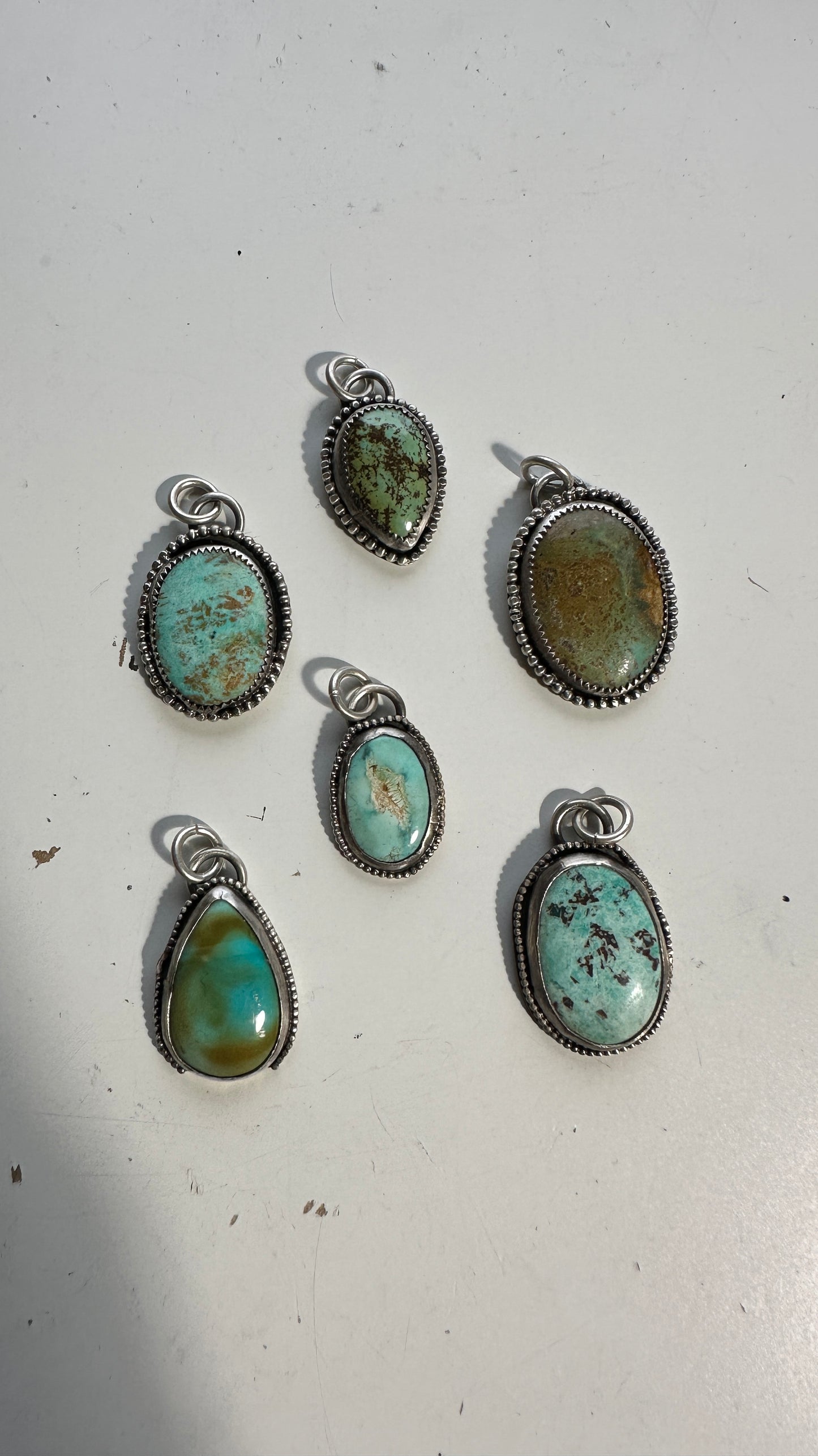 Outlaw Heart Necklace // Turquoise Necklace // Heavy Metal