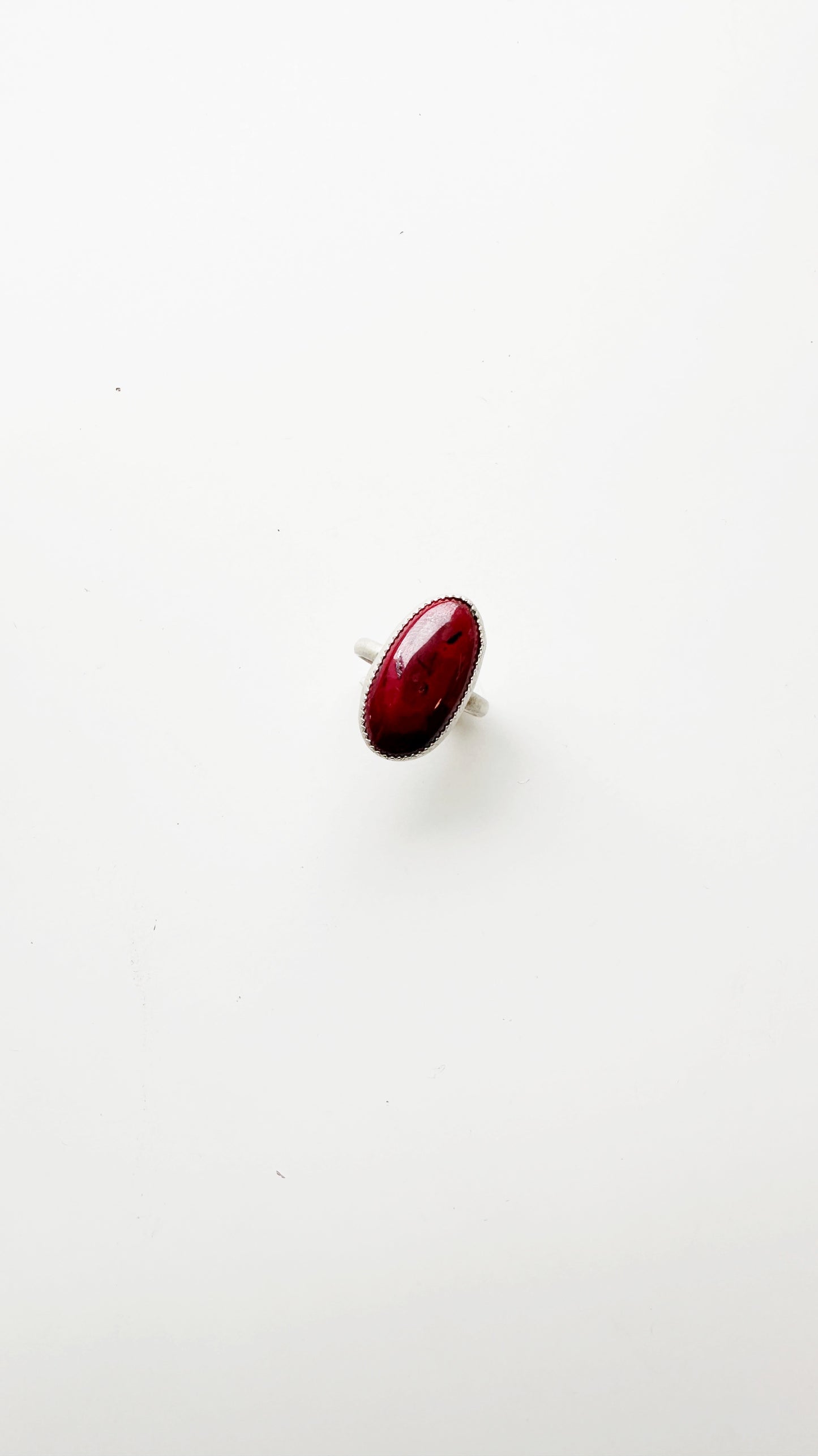 Cherry Bomb // Sonora Sunset Ring - Size 7.75 // Heavy Metal