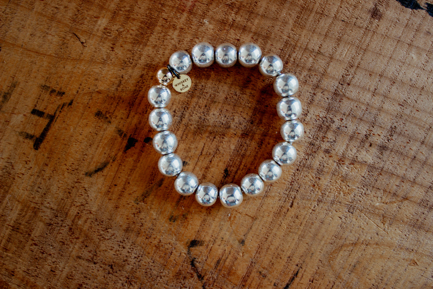 Cash // Hematite Shiny Silver