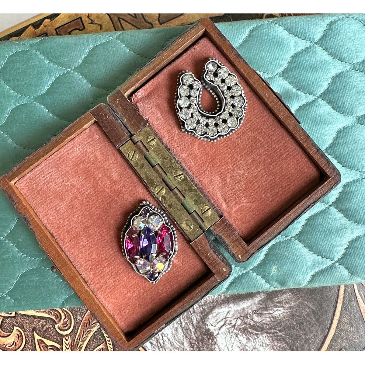 Bohemian Rhapsody | Pink & Purple Vintage Rhinestone Statement Ring