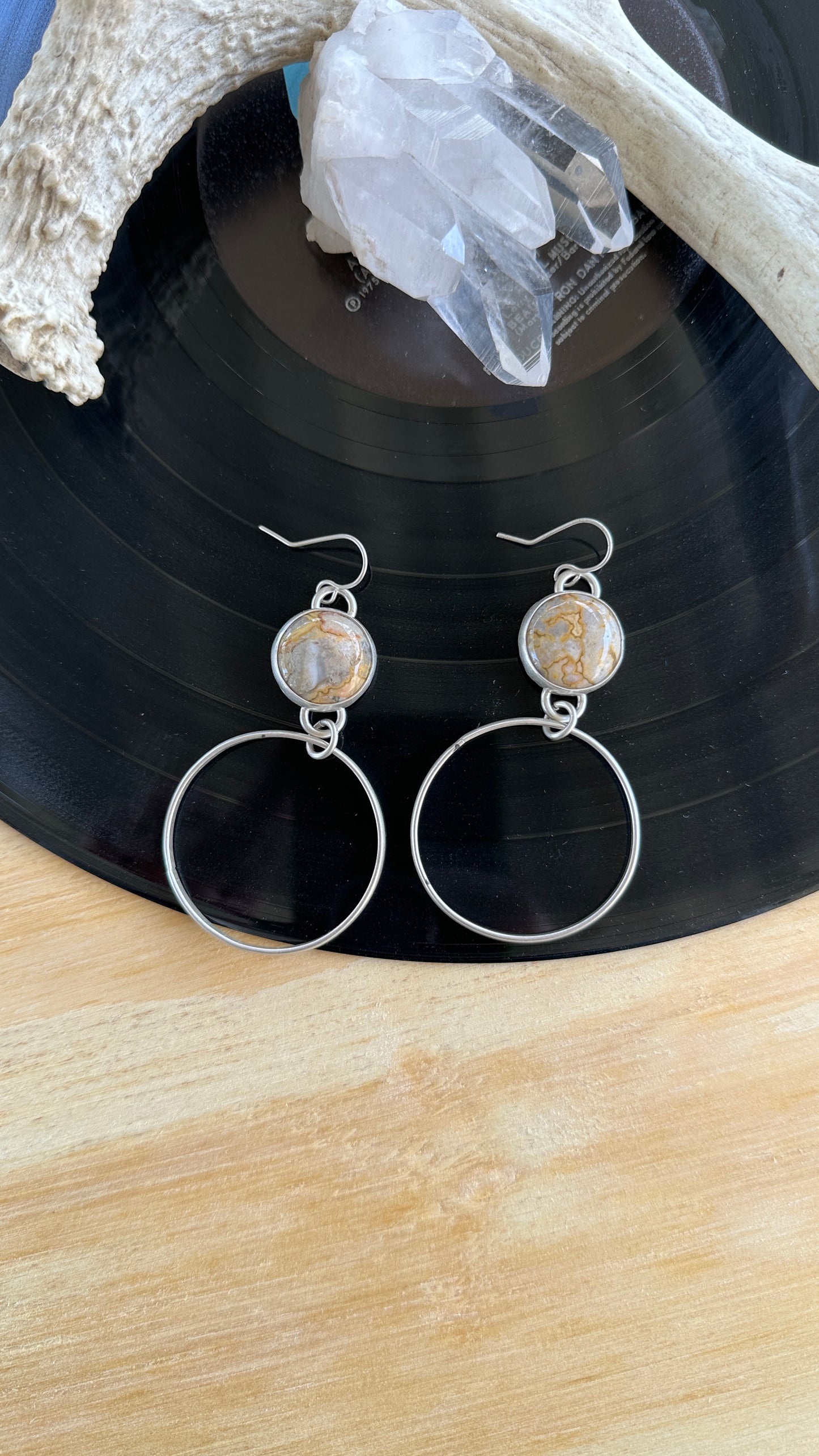 Penny Lane // Crazy Lace Earrings // Heavy Metal