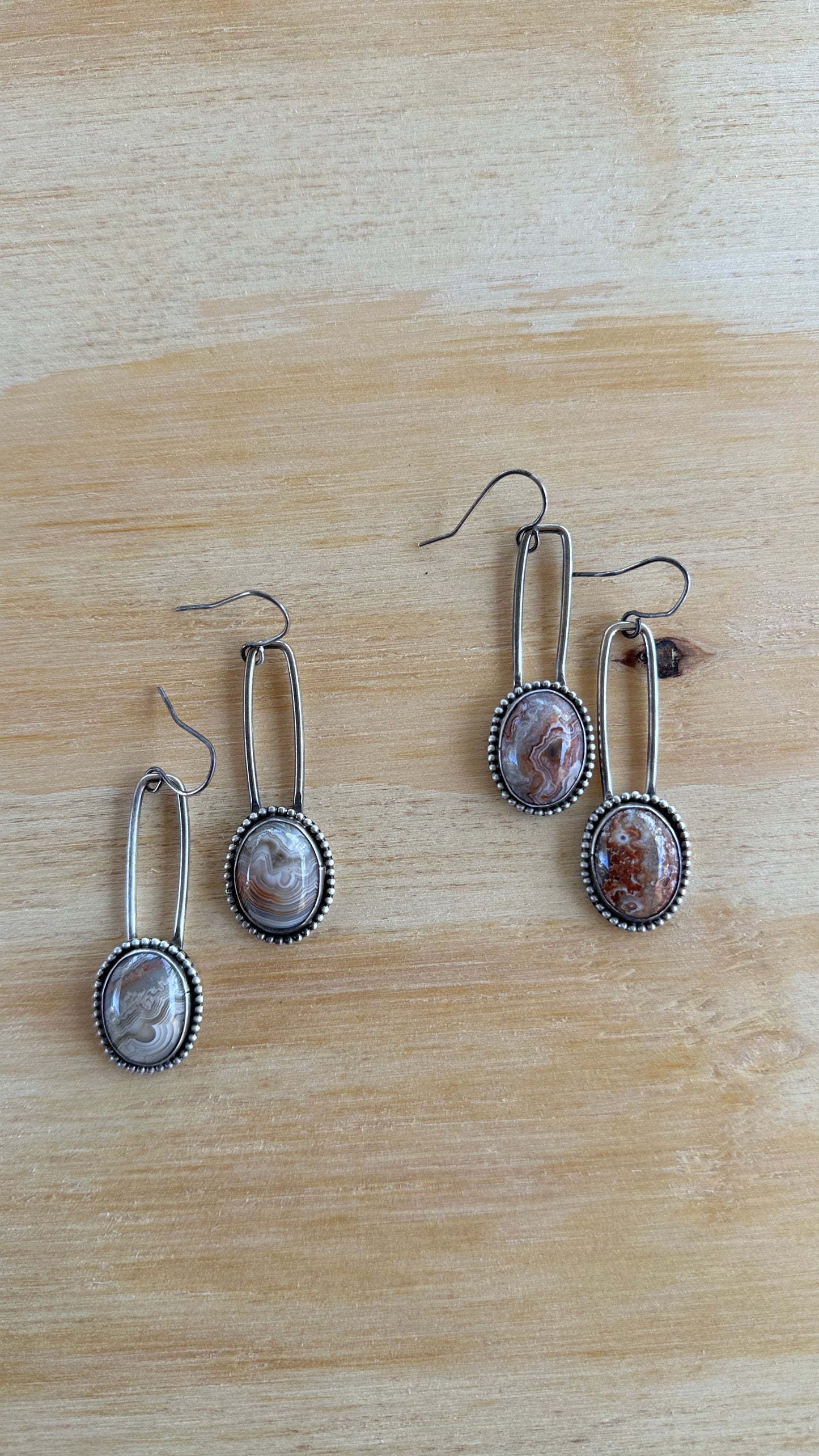 Outlaw Angel // Mexican Crazy Lace Earrings // Heavy Metal