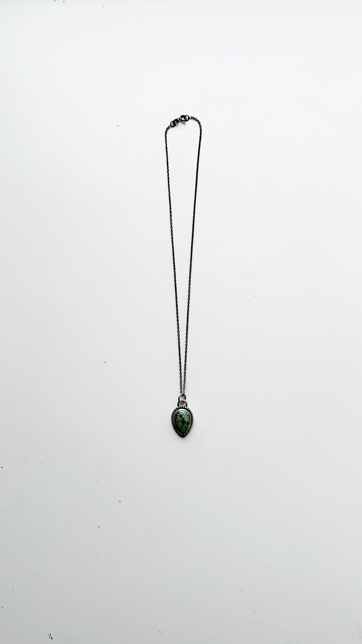 Outlaw Heart Necklace // Turquoise Necklace // Heavy Metal