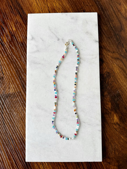 Caylene // Mixed gemstone Necklace