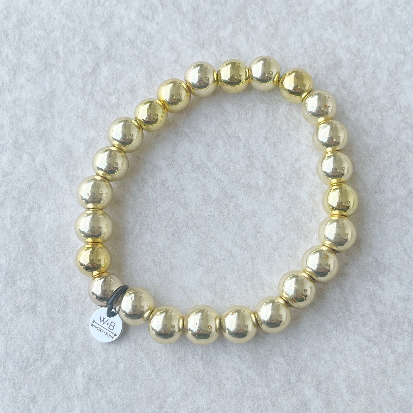 Hendrix // Hematite Shiny Gold