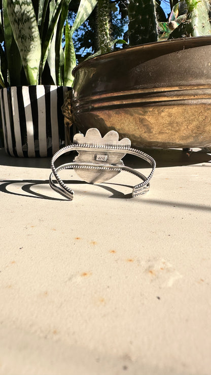 Into the Mystic | Vintage Rhinestone & Turquoise Cuff