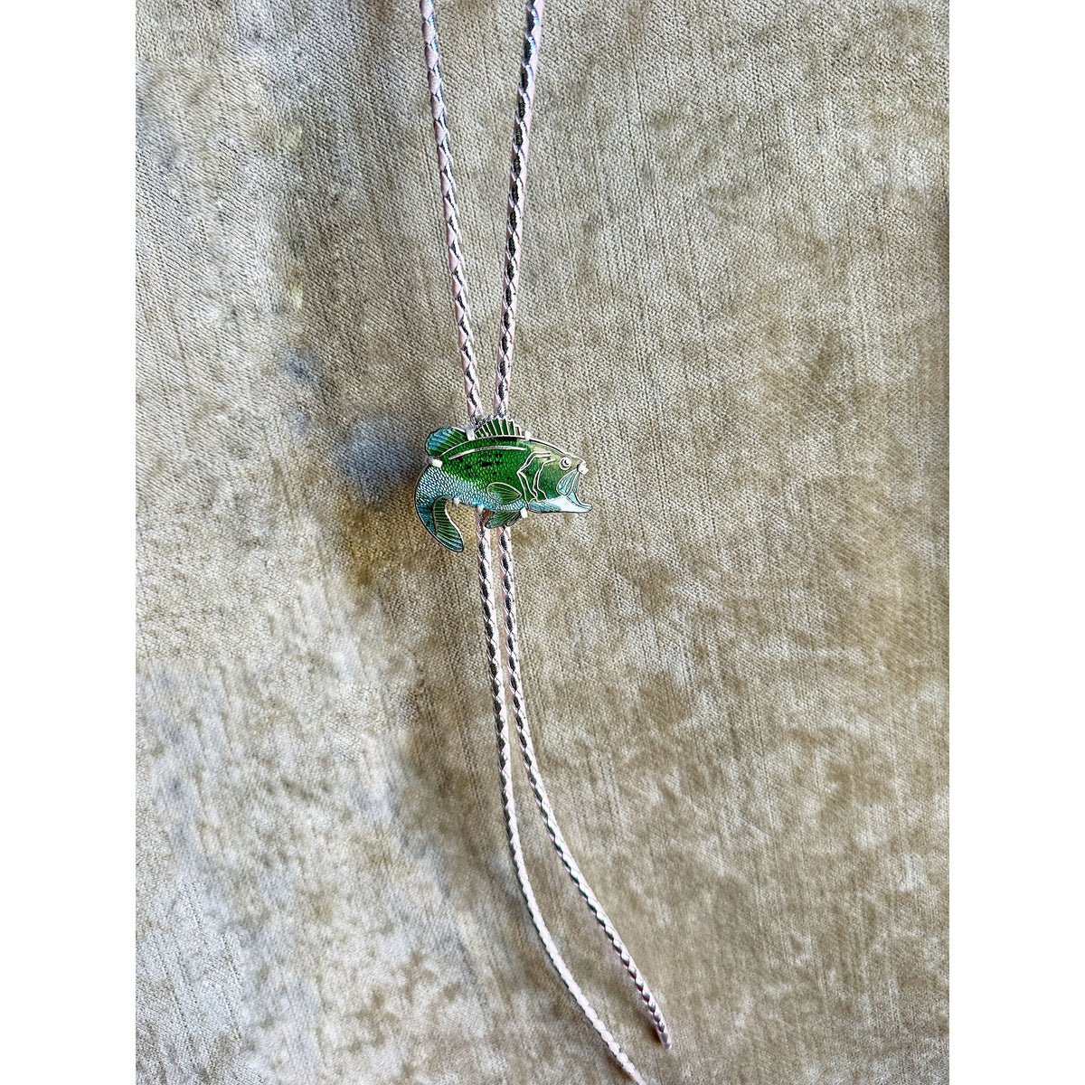 Fishin’ in the Dark | Vintage Bass Fish Bolo