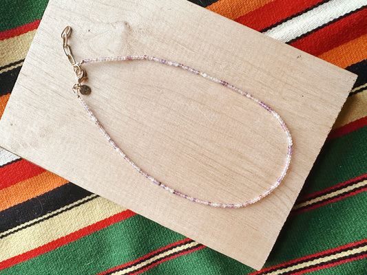 Gemstone Necklace // Amethyst