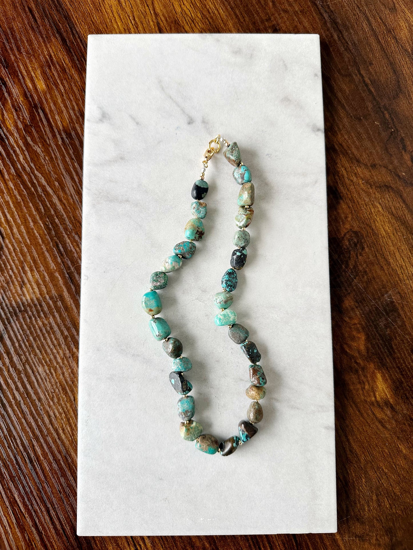 Carter Chunky Turquoise Necklace