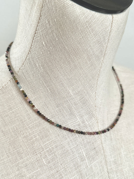 Gemstone | Watermelon Tourmaline Necklace