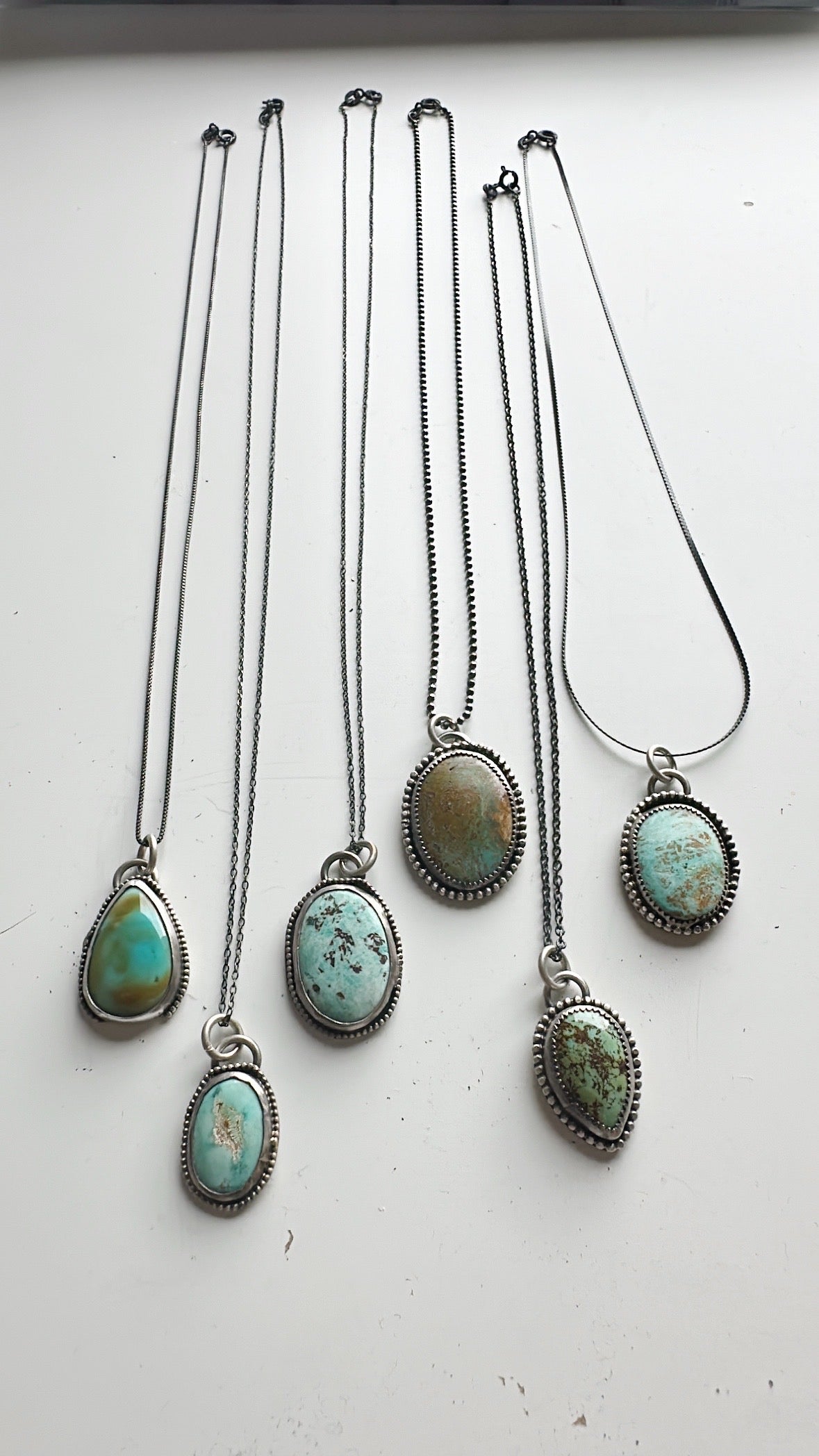 High Noon Necklace // Turquoise Necklace // Heavy Metal