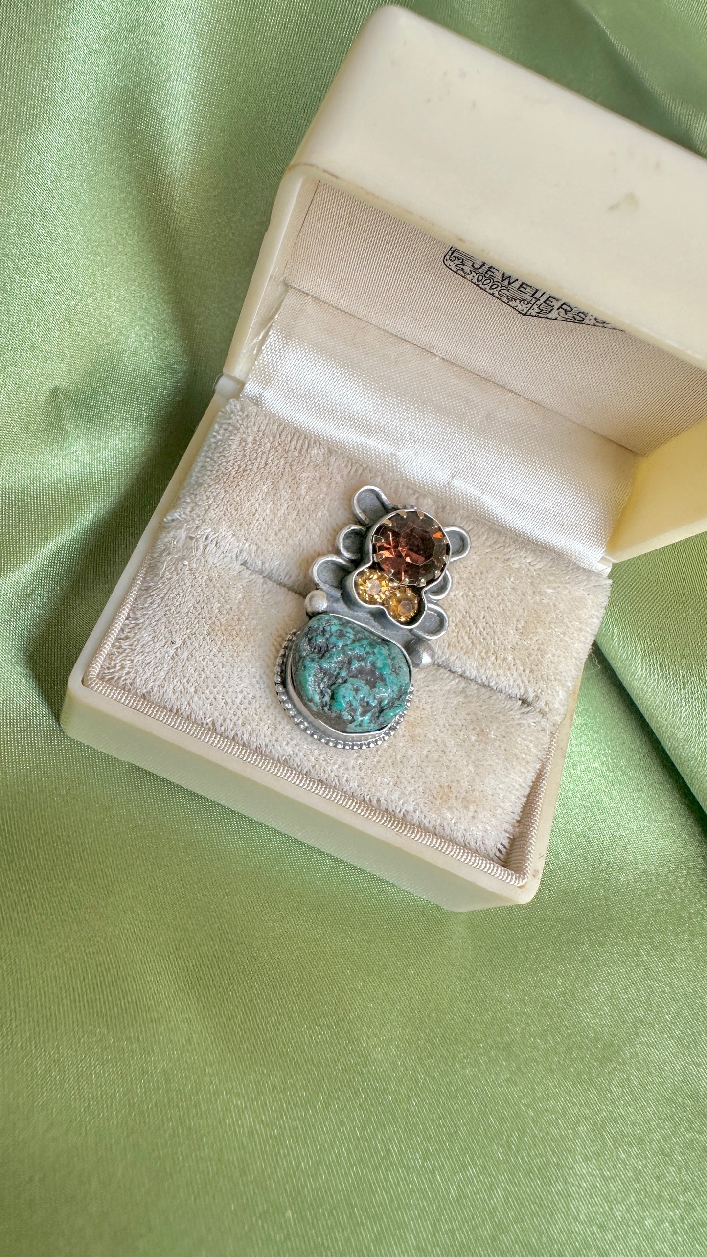 Sundown | Turquoise & Vintage Rhinestone Jewelry