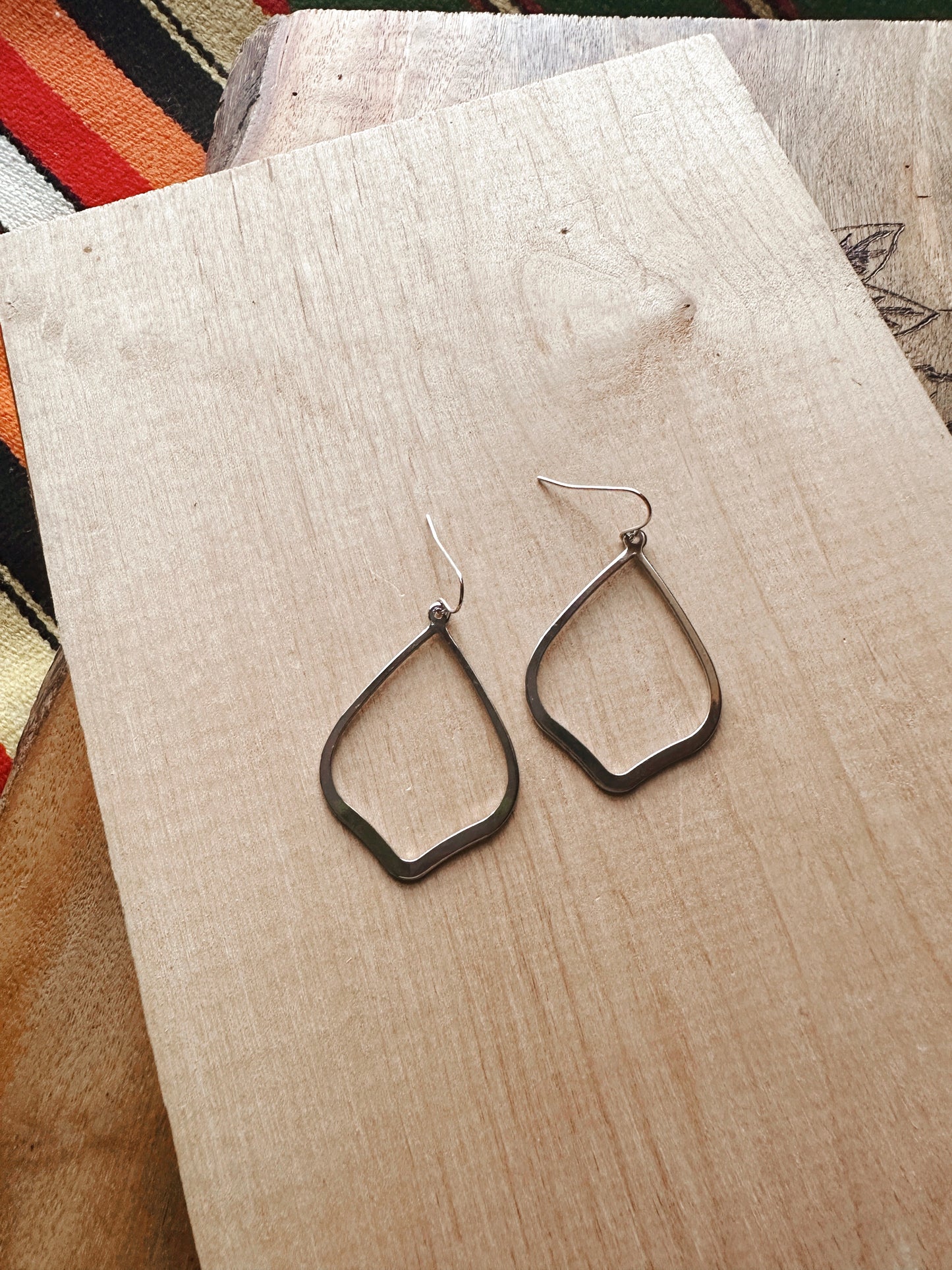 Creedence Earrings // Silver