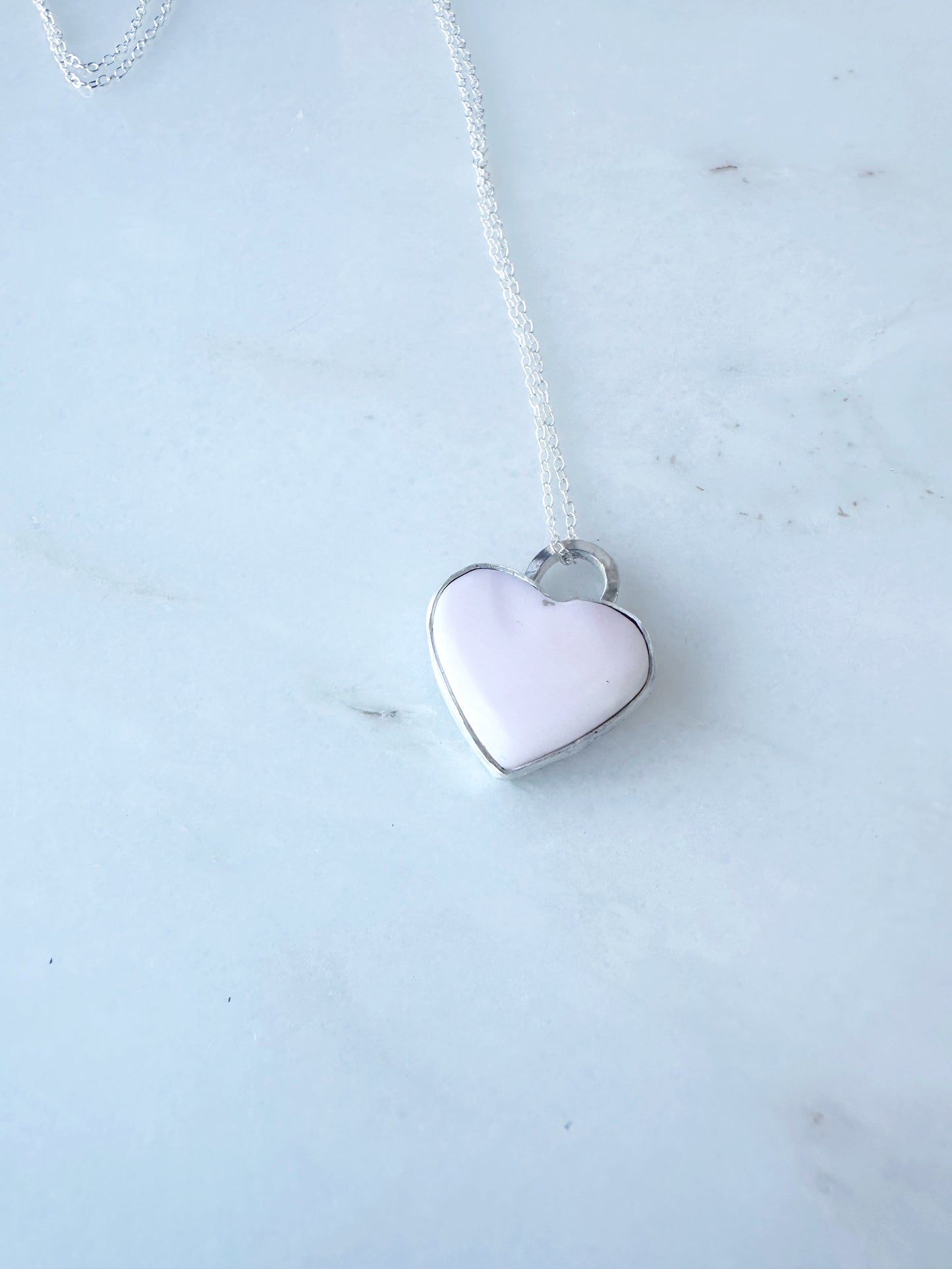 Lovers Heart Lock Necklace #3