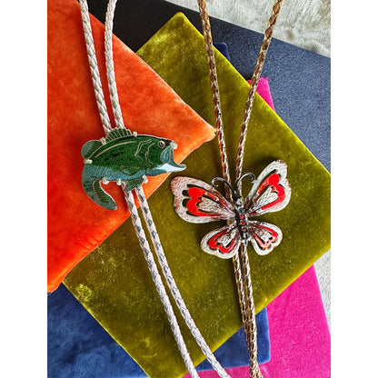Fishin’ in the Dark | Vintage Bass Fish Bolo