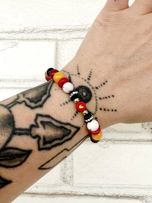 No Place Like KC Bracelet - Chiefs 2024 Kansas City Collection