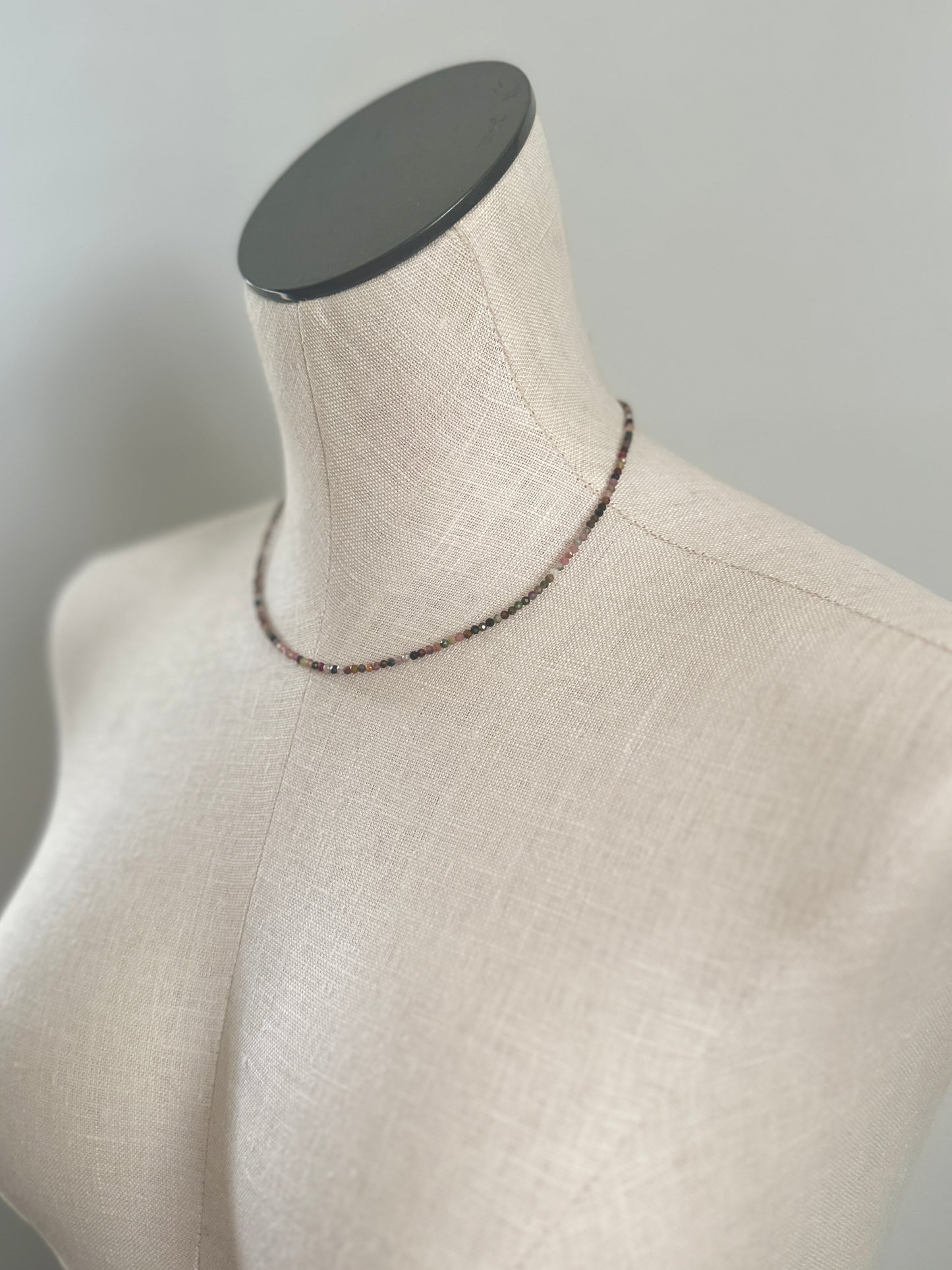 Gemstone | Watermelon Tourmaline Necklace