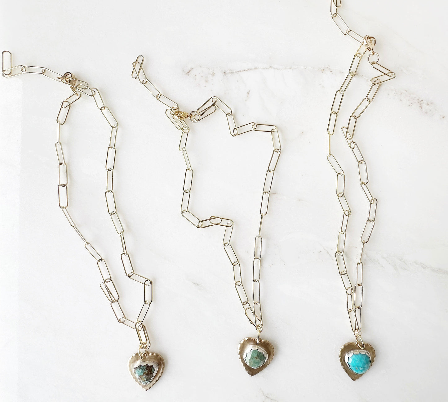 Turquoise Traveling Heart