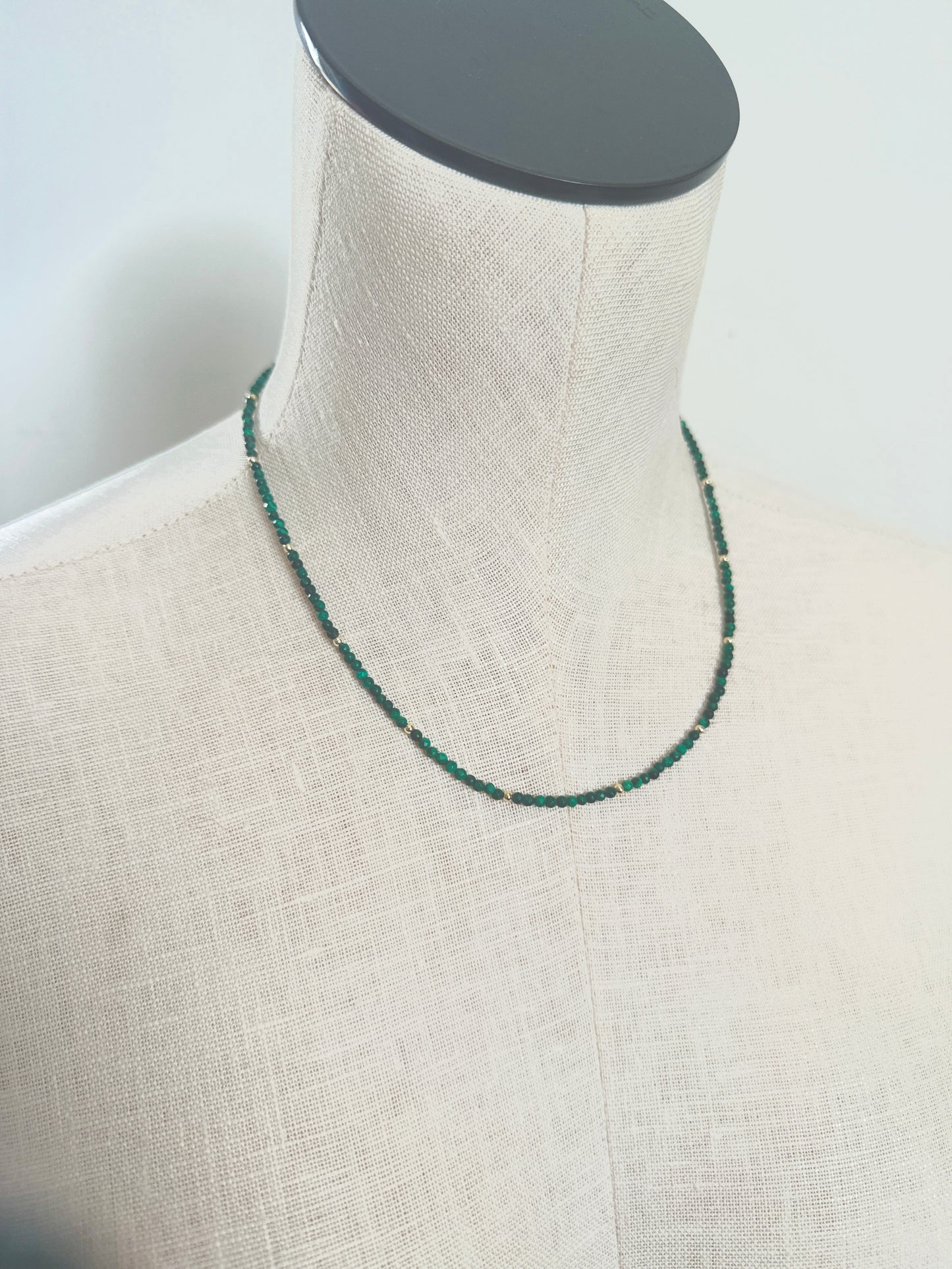 Luxe Gemstone | Malachite Necklace
