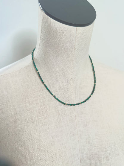 Luxe Gemstone | Malachite Necklace