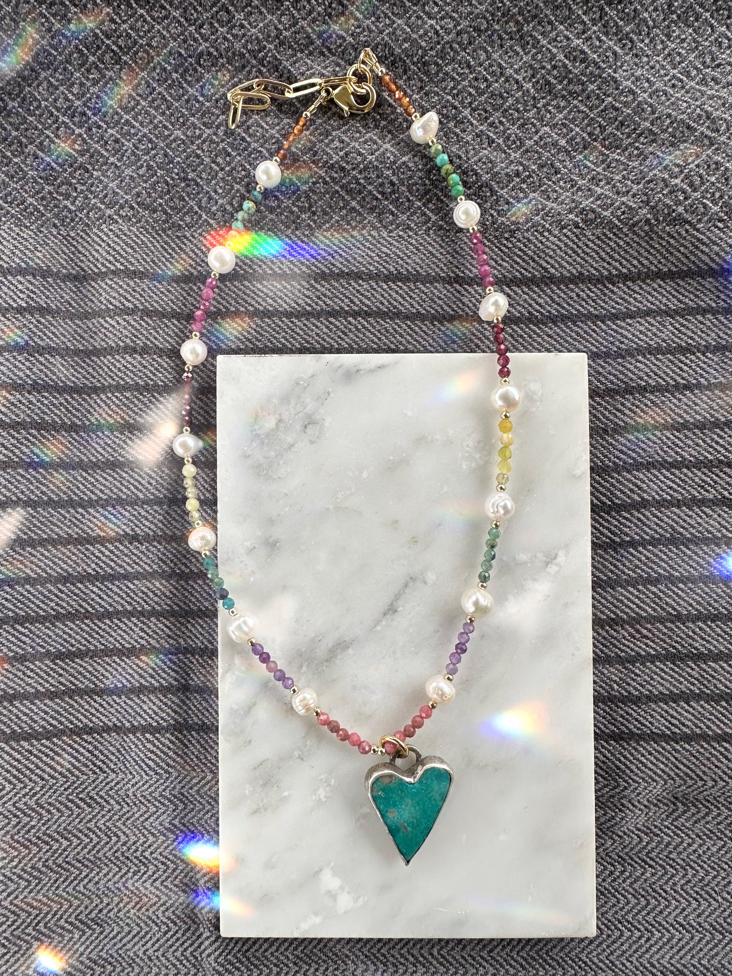 Electric Love Necklace