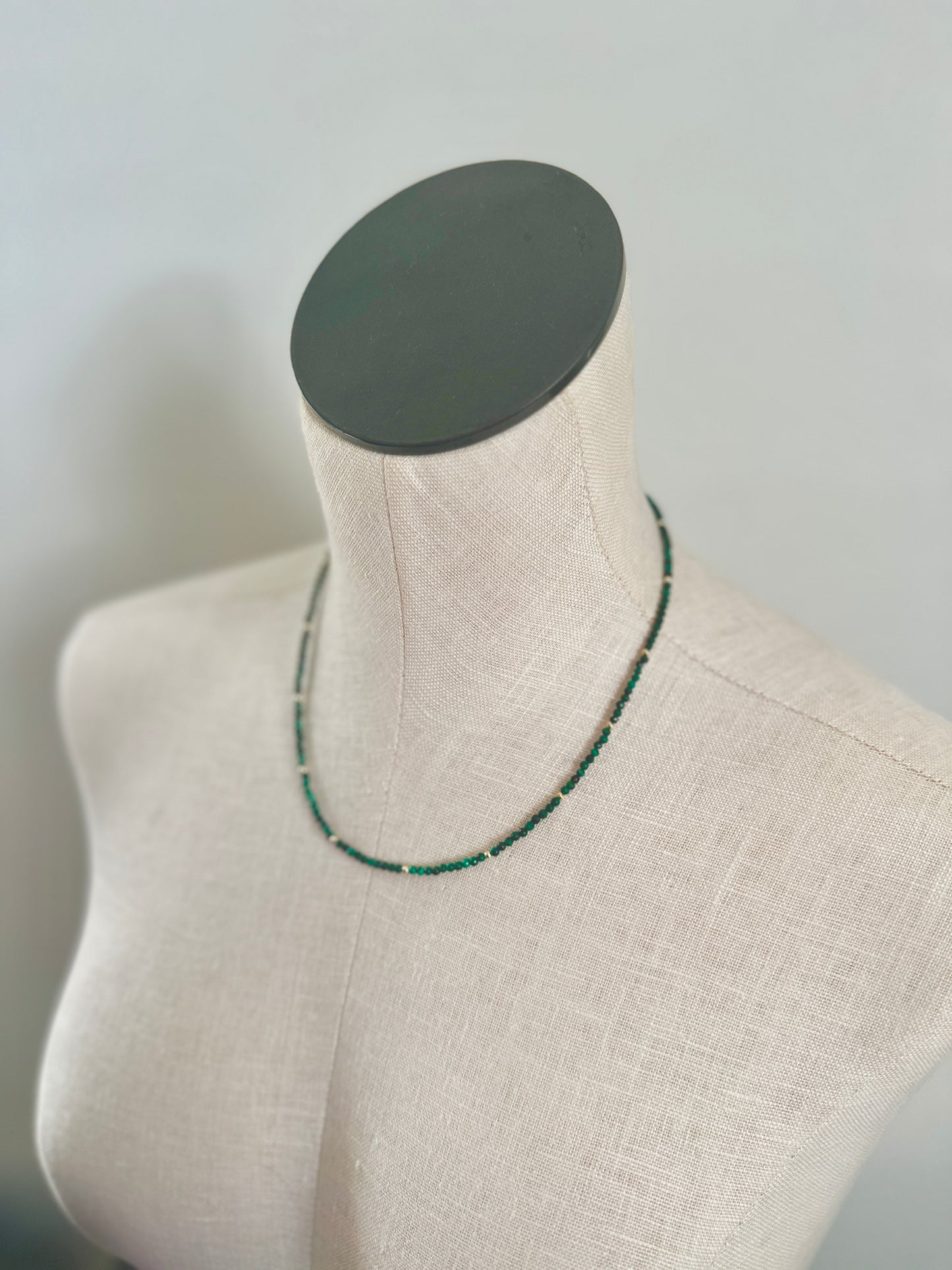 Luxe Gemstone | Malachite Necklace