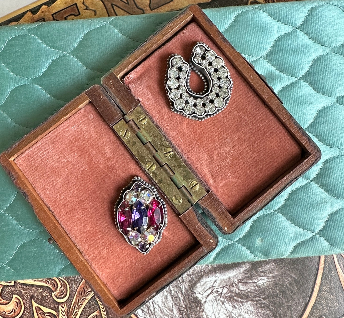 Bohemian Rhapsody | Pink & Purple Vintage Rhinestone Statement Ring