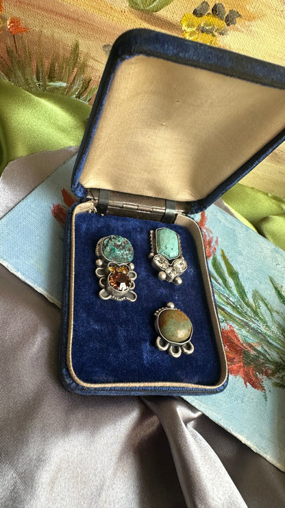 Sundown | Turquoise & Vintage Rhinestone Jewelry