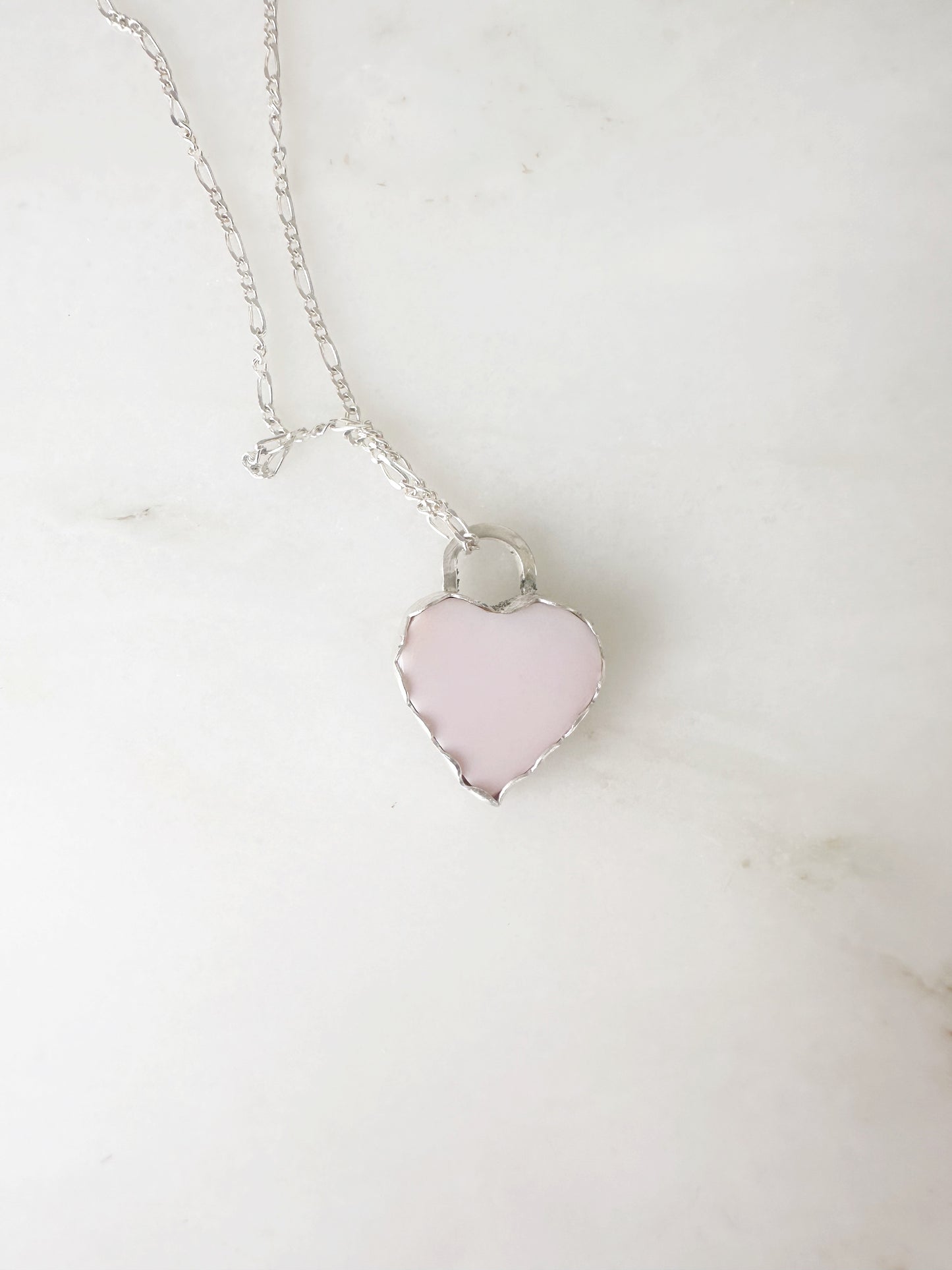 Lovers Heart Lock Necklace #2