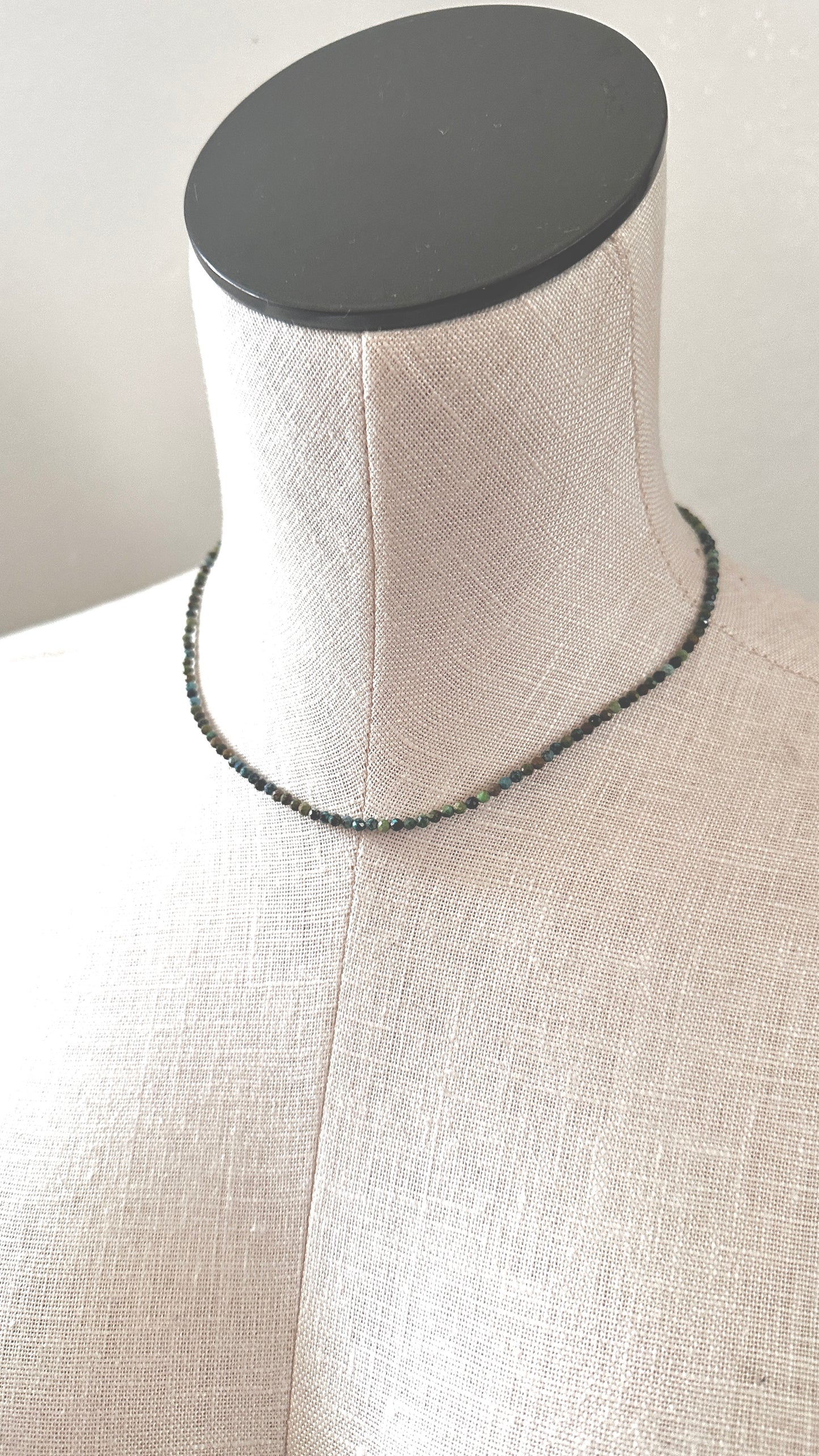 Lennon Gemstone Necklace // Turquoise