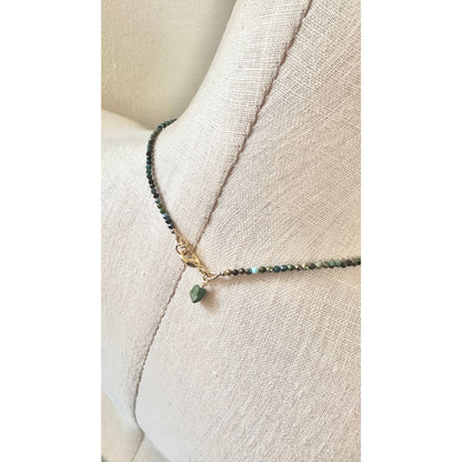 Lennon Necklace | Turquoise Gemstone Necklace