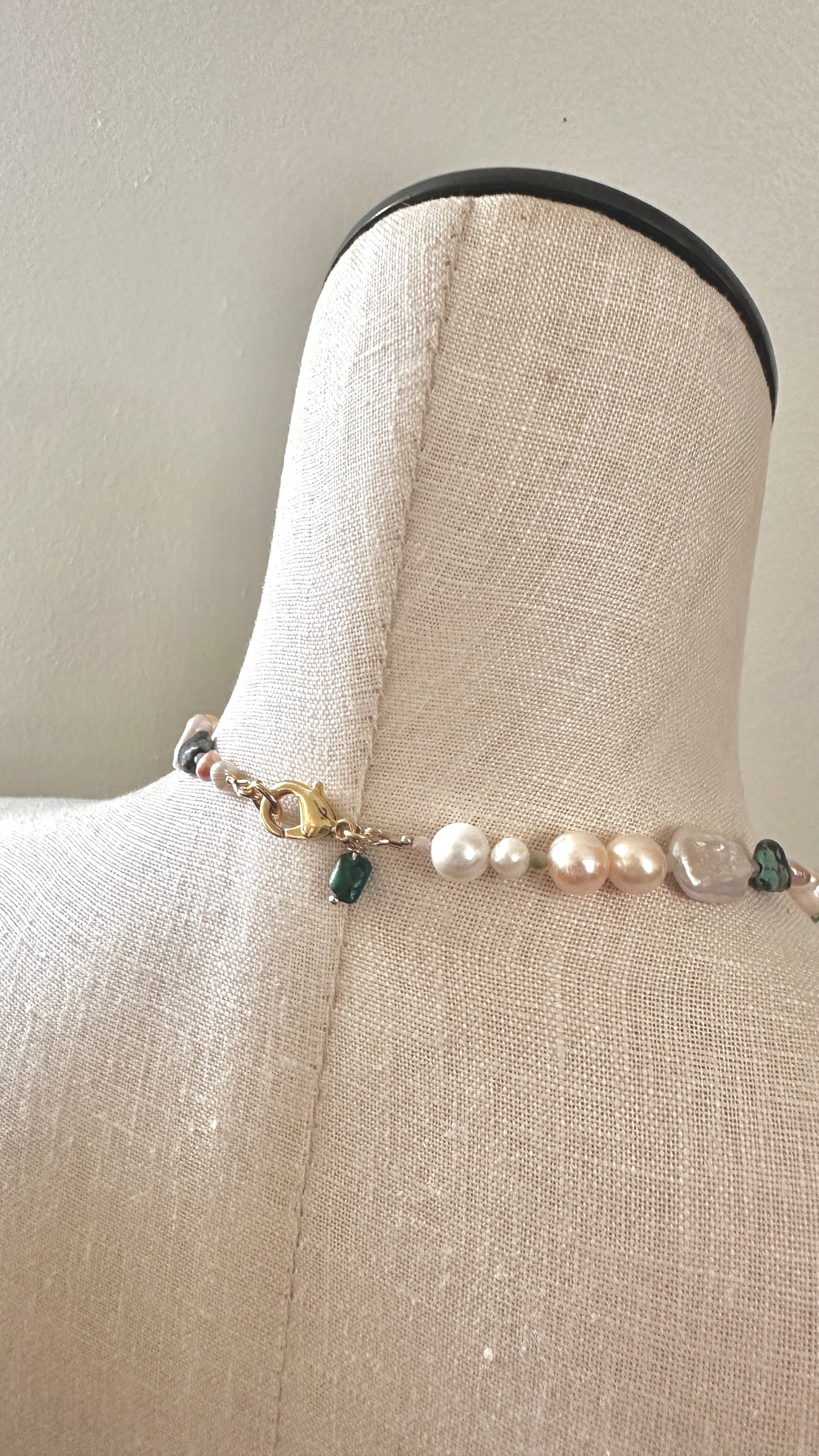 Wild Rose Moon Necklace