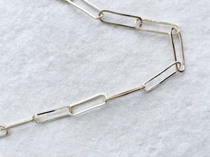 Maiden necklace // Large paperclip chain