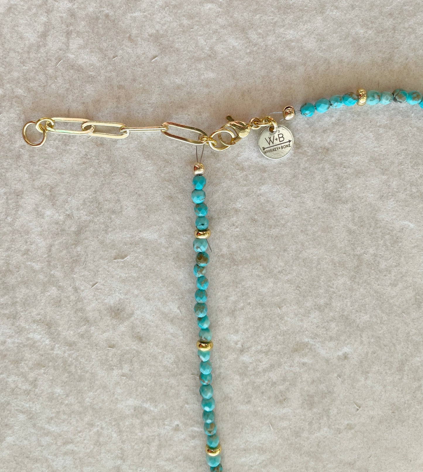 Tiny Dancer Necklace // Turquoise